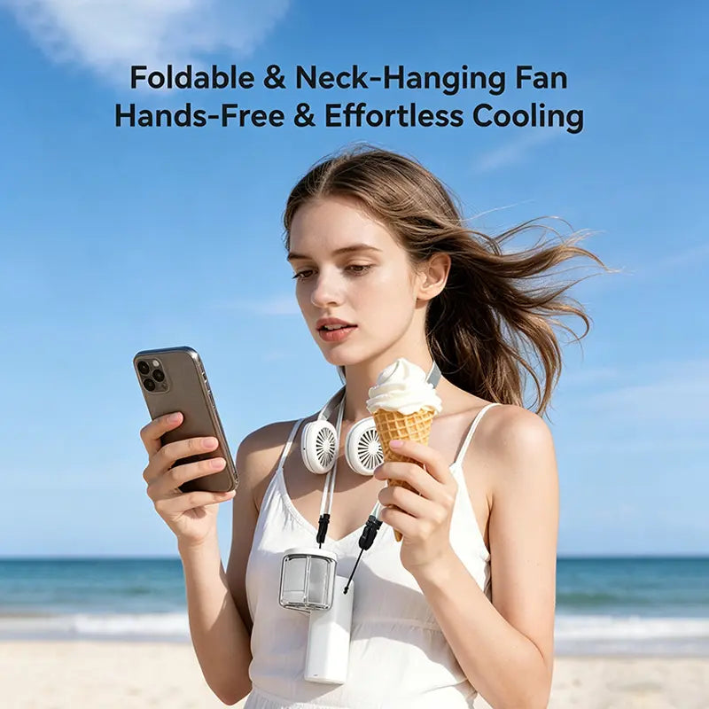 MREGB 2026 New Mist Spray Cooling Handheld Fan — High-Speed ​​Cooling Fan with Long-Lasting Battery, CVT to Randomly Adjust Airflow, Built-In Lighting, Relief Portable Fan for Summer Walk Summerwins